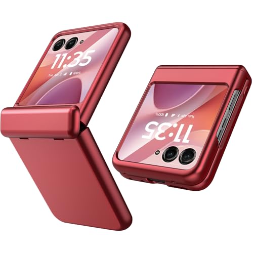 Coque Motorola Razr 60 rouge idéale pour protéger votre mobile en voyage
