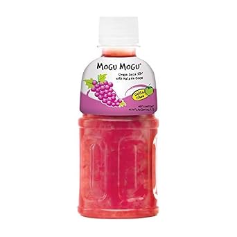 Mogu Mogu Juice with Nata De Coco 6 Pack (Bundle)