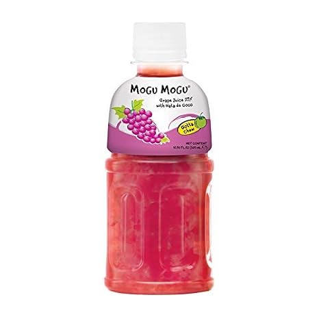 Mogu Mogu Juice with Nata De Coco 6 Pack (Bundle)