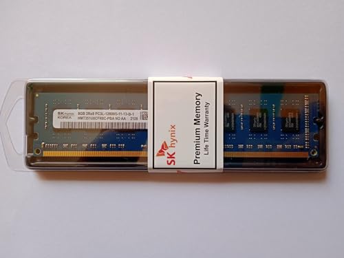 Image of Hynix 8GB DDR3 Desktop RAM 1600 MHz Compatible PC3L-12800U 2Rx8 Dual Rank with 3 Years Warranty (This RAM is NOT for Laptop)