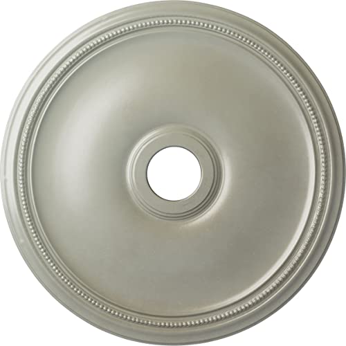 24"OD x 3 5/8"ID x 1 3/4"P Theia Ceiling Medallion (Fits Canopies up to 6 3/4"), Hand-Painted Flash Copper