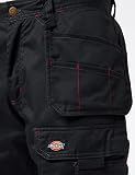 VF Dickies UK Męskie spodnie robocze Redhawk PRO TRS, czarne, 26 W/32 L