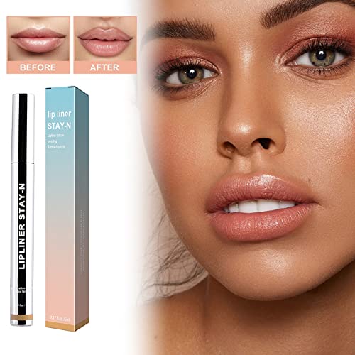Touche 3 Peel Off Lip Liner Plump Lip Lines Lip Liner Show Lip Color Does Not Take Off Makeup Peel Off Lip Liner 5ml Brow Enhancing - Image 5
