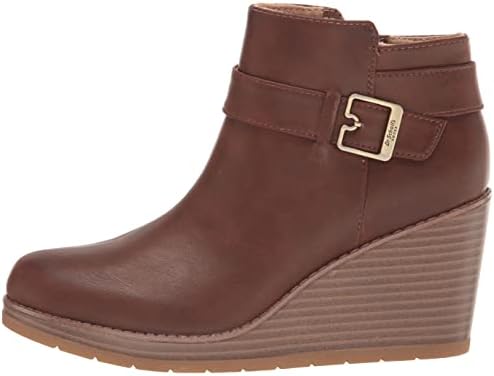Dr. Scholl's Womens One Up Wedge Bootie Copper Brown Synthetic 8.5 M | Image 7
