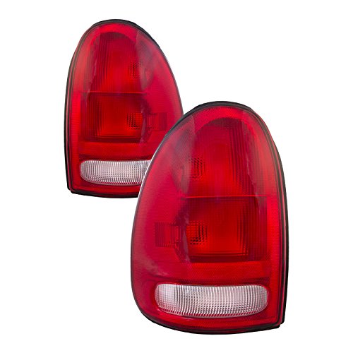 Headlightsdepot Tail Light Compatible With Chrysler Dodge Plymouth Caravan Durango Town & Country Voyager Includes Left Driver And Right Passenger Side Tail Lights #TOP14