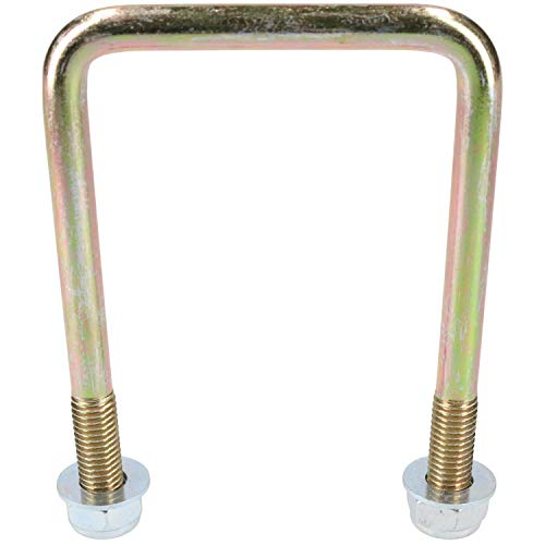 Boulons en U M10 fixer un essieu de remorque étriers filetés 70mm - 2