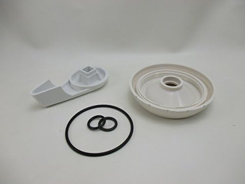 Spa Hot Tub Diverter Handle & Cap 3 5/8" Wide White Buttress Video How to