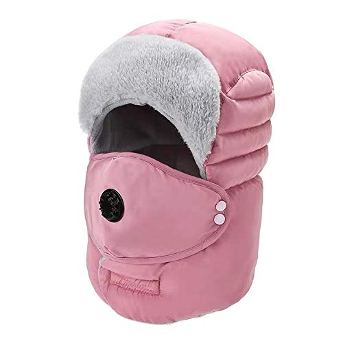 Bonnet chapka imperméable et respirant avec masque détachable pour homme et femme