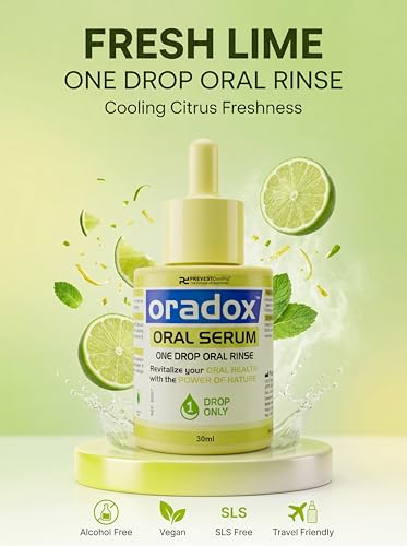 Image of Oral Serums - Transformative 1-Drop Oral Rinse Mouthwash for Optimal Oral Health - VEGAN, ORGANIC, GLUTEN-FREE (LIME)