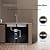 VORTOPT Under Sink Water Filter System,14000 Gallon,Flow Under Counter Water Filter Direct Connect to Kitchen Faucet&16" H Saves SpaceReduces Chlorine,Lead, Bad Taste & Odor(Black?Q5-UF-M