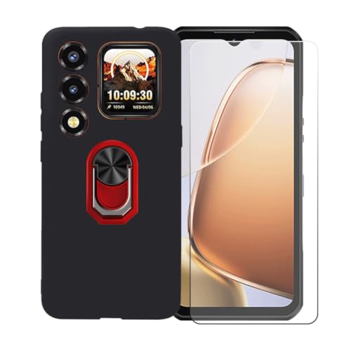 CongJiaLingXi �P�[�X �K�p �� Oukitel WP66 + �����K���X�X�N���[���ی�t�B����,Z6 | �_��ȃV���R�[���V�F���o���p�[�����O�T�|�[�gTPU�ی�J�o�[�������, 6.6 �C���`