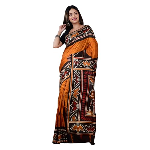 3stones pure silk saree in pure silk – image 6