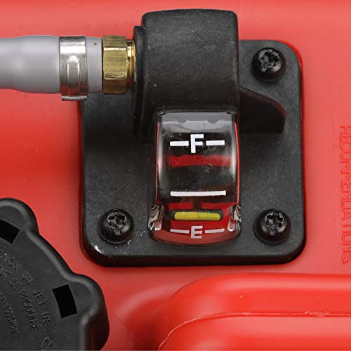 Quicksilver 8M0047598 Portable Marine Boat Fuel Tank With Fuel Demand Valve, 3.2 Gallon Capacity #TOP4