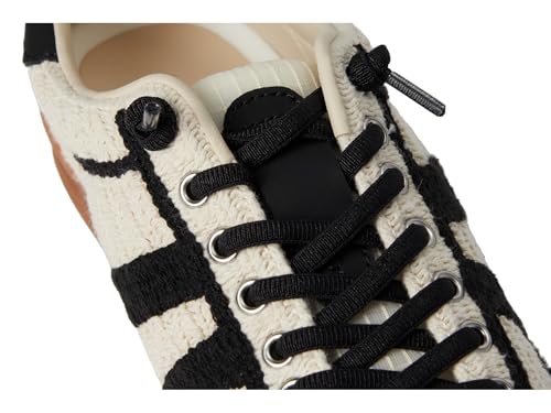 Steve Madden Women's Verdict Sneaker, Natural/Black, 8