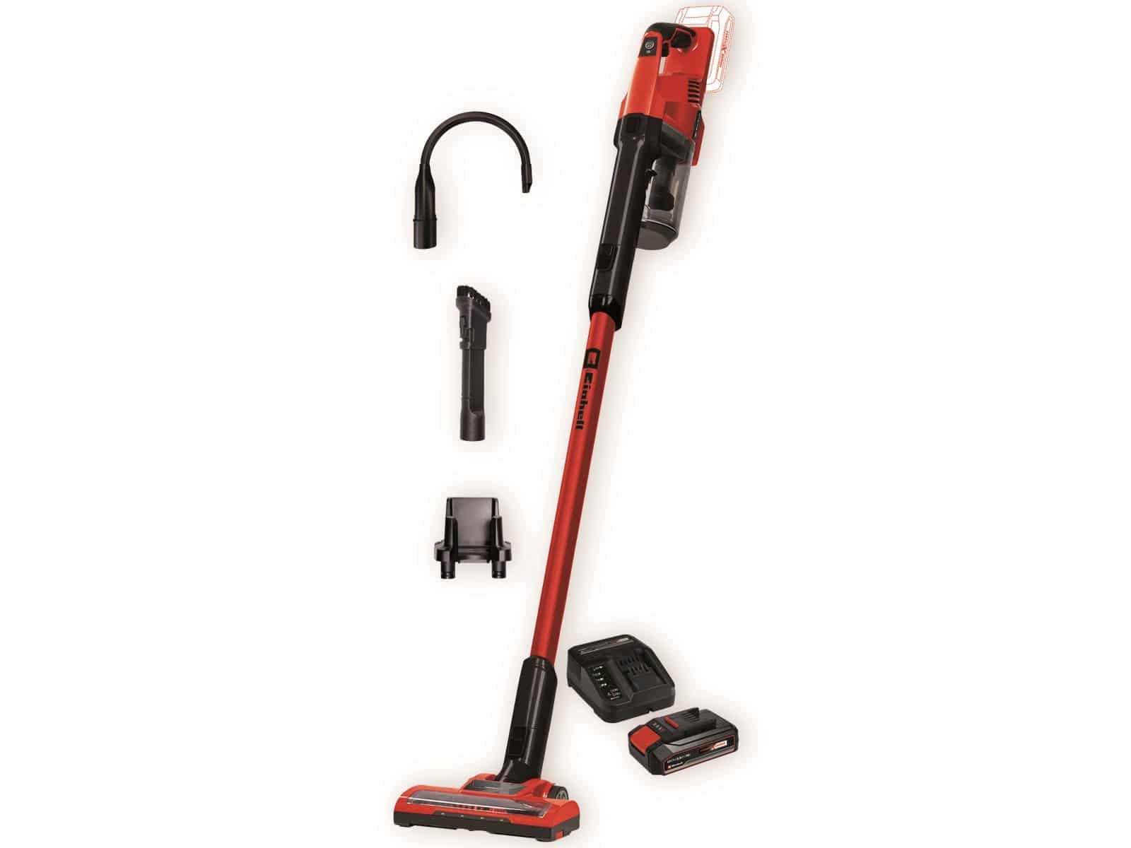 Einhell Power X-Change TE-SV 18 Li + 2,5Ah Starter-Kit 2347182 Akku-Handstaubsauger Beutellos, inkl. Akku