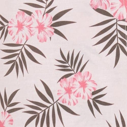 Personal Touch Women\'s Adaptive Poly/Cotton Backwrap Gown (Pink With Flowers 03, Large) - Thumbnail 6