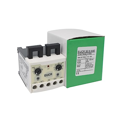 Relais électronique de sous-charge EUCR-30N 5-30 A et protection de phase réglable - 7