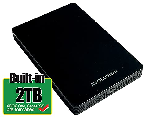Avolusion HD250U3-Z1-PRO 2TB USB 3.0 Portable External Gaming Hard Drive (for Xbox One X, S & Series X | S - Pre-Formatted) - 2 Year Warranty by Avolusion - Image 2