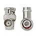 Ullnosoo 90 Degree BNC Adapter - Right Angle Male to Female Connector Pack for Scanner, Camera
