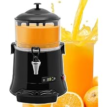 Commercial Hot Chocolate Machine, 400 W Drinking Hot Chocolate Dispenser, 30-90 C Temperature Control Hot Beverage Dispenser, for Milk, Soy Milk, Tea, Coffee,5L