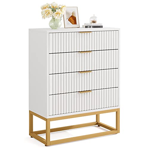 Little Tree Dressers, White/Gold #TOP25