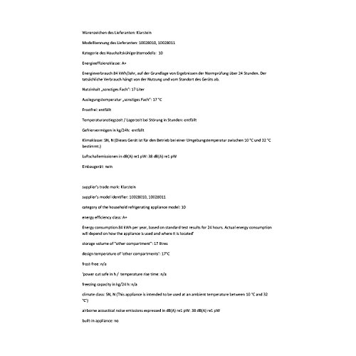 Prodotto Amazon B013BZA0LY