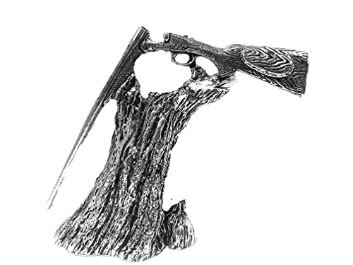 Presse-papier en étain en fusil de chasse Codeg2, cadeau idéal pour chasseur
