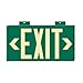 Brady 90887 Wall Mountable Green Exit/Directional Sign
