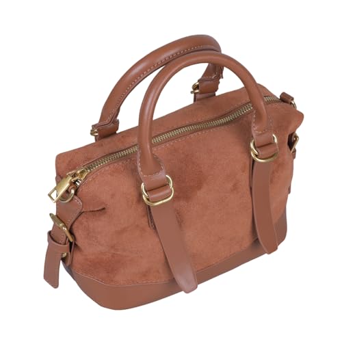 Sac de bowling en patchwork PU avec bandoulière amovible pour le travail
