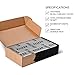 Siless 80 mil (2mm) 18 sqft (1.7 sqm) Car Sound Deadening mat - Butyl Automotive Sound Deadener - Noise Insulation and Vibration Dampening Material (18 sqft)