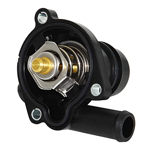 55565336 902-808 Engine Coolant Thermostat Housing Assembly Fit for 2011-2019 Chevy Cruze Sonic Trax Limited 1.4 L Replaces 55593034 55579010 by Sikawai
