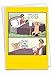 Kiss My Nose - Hilarious Happy Birthday Greeting Card with Envelope (4.63 x 6.75 Inch) - Adult Humor, Romantic, Sexy Joke - Funny Bday Card for Wife, Women - Tim Whyatt Cartoon, Congrats Gift 8347