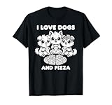 pizza party pizza pawty three dogs funny designs