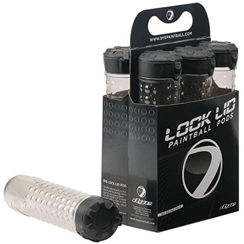 Dye Paintball Jet Pack Harness (4+5, 6 Lock Lid Pods Included)