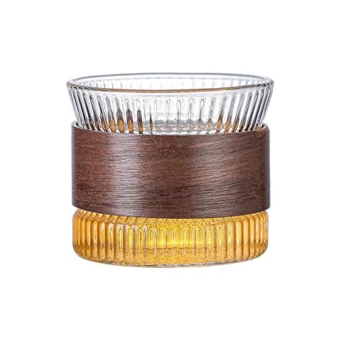 TEA SOUL • Glass and Wood Mug 100 ml Cover