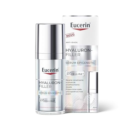 EUCERIN Sérum Facial Anti-idade Epigenetic 30ml, Antirrugas, Epicelline, Ácido Hialurônico, Antissinais, Pele Madura
