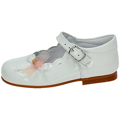 BAMBINELLI Girls’ Mary Jane White Size Cover