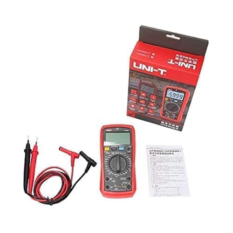 UT890C UNI-T 6000count True RMS Digital Industrial and Scientific Multimeter...