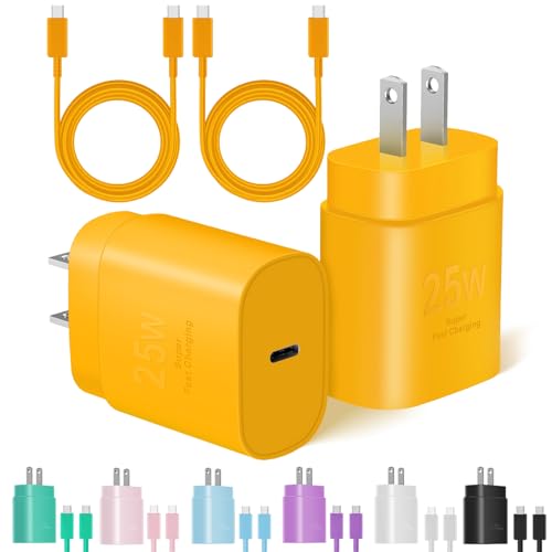Type C Charger Fast Charging, 2Pack [10FT&6FT] Long USB C Cable with 25W Phone Super Fast Charger Block Compatible with Galaxy S26+/S25 Ultra,iPhone 18/17/16/Air/Plus/Pro Max/Duo by MAILESI - Used condition - US$8.98