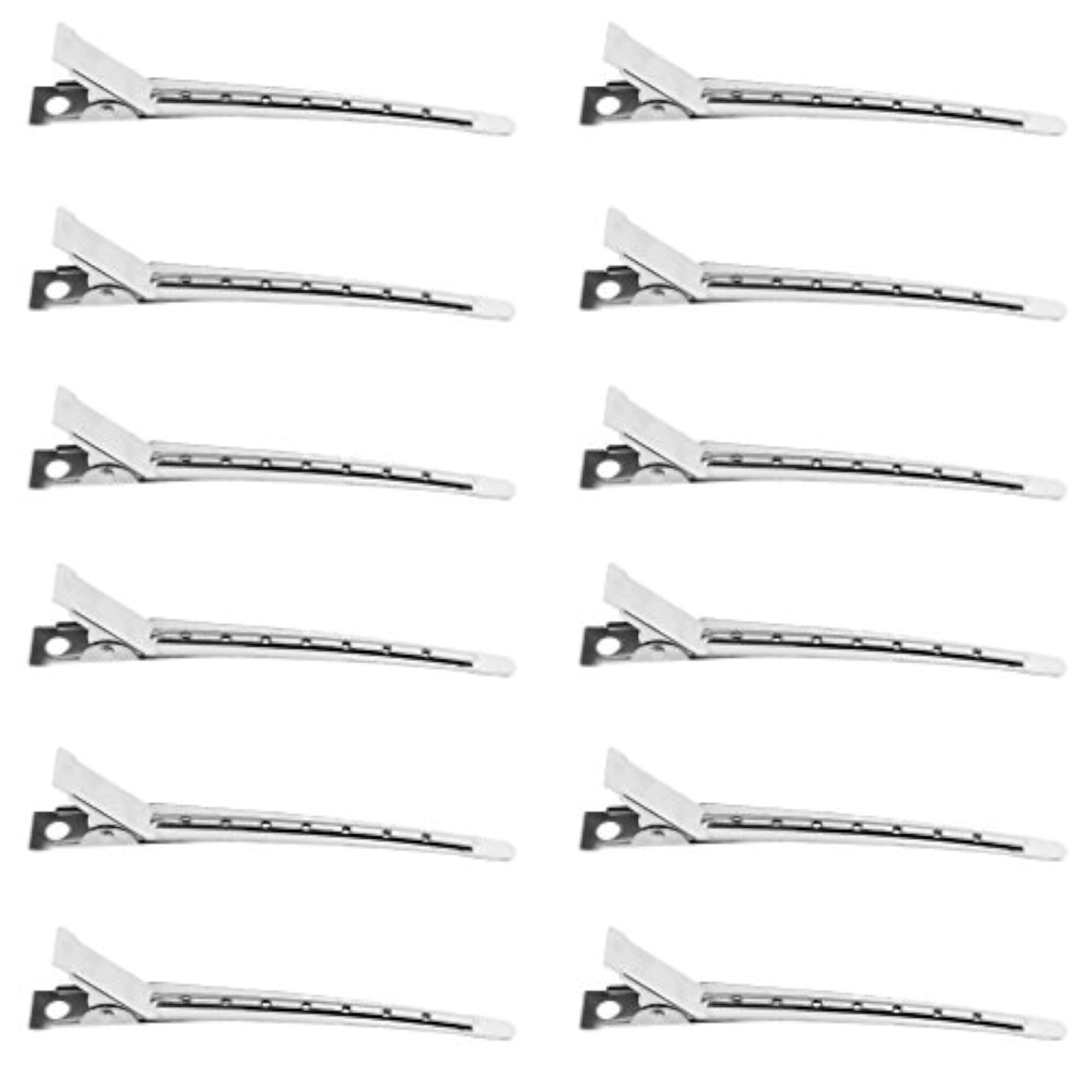 36 Pieces Stainless Duck Sectioning Clips for Hair Cutting & Styling