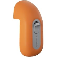 EUDEMON Child Proof Door Finger Pinch Guard, Baby Revolving Door Stopper, Door Latch Door Guard, Easy to Install 1 Pack,Orange