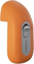 EUDEMON Child Proof Door Finger Pinch Guard, Baby Revolving Door Stopper, Door Latch Door Guard, Easy to Install (1 Pack,Orange)
