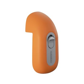 EUDEON 1 Pack Child Proof Door Finger Pinch Guard,Door Stopper(Orange)