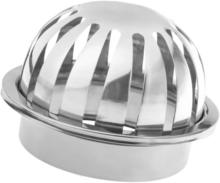 Dachrinnen Laubschutz Edelstahl - Fallrohrsieb 50-200mm Gegen Verstopfung