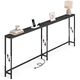 VASAGLE 78.7in Height Adjustable Console