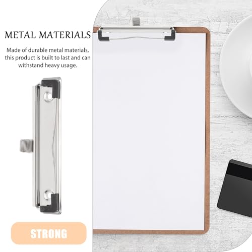 Clips métalliques KICHOUSE : la solution pour fixer solidement vos feuilles et documents - 3