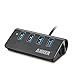Price comparison product image Anker USB 3.0 AK-A7507011 (3.1 Gen 1) Type 5000 Mbit/s Black Knot USB 3.0 Hub (3.1 Gen 1) Type    USB 3.0 (3.1 Gen 1)   Black, Aluminium, Windows 10 Education, Windows 10 Enterprise  10 Enterprise x64, Wi-Fi)
