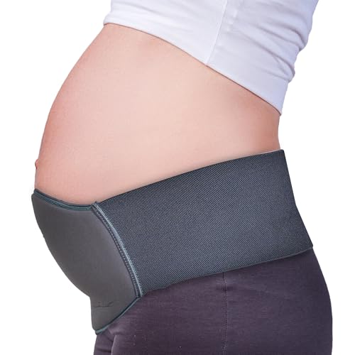 Q DEVICES Maternity Support Belt, Adjustable Belt, Pregnancy Support Belt, Relives Pain in Back