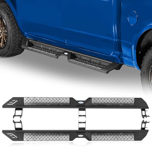 Estribos laterales Hooke Road para Dodge Ram 1500 2009-2024 miniatura 1