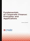 Fundamentals of corporate finance. Principles and applications